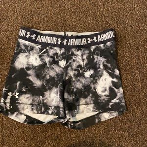 Under armour spandex shorts